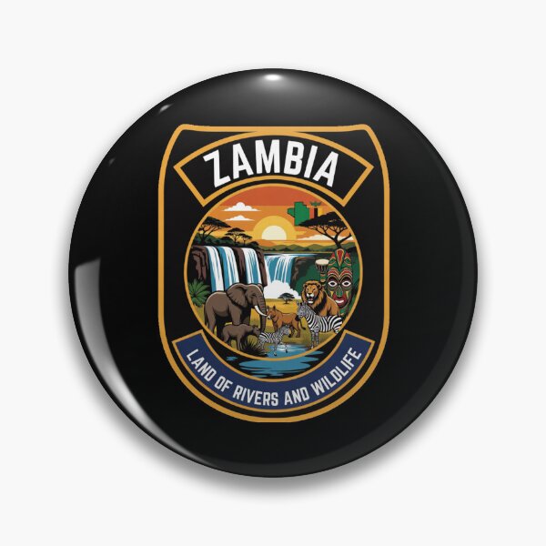 Item preview, Zambia – Land of Rivers and Wildlife designed and sold by GnuArt.