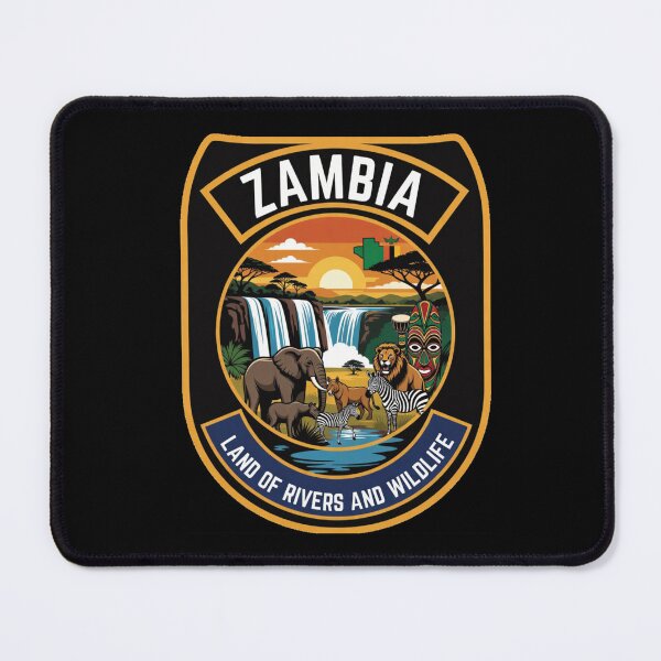 Item preview, Zambia – Land of Rivers and Wildlife designed and sold by GnuArt.