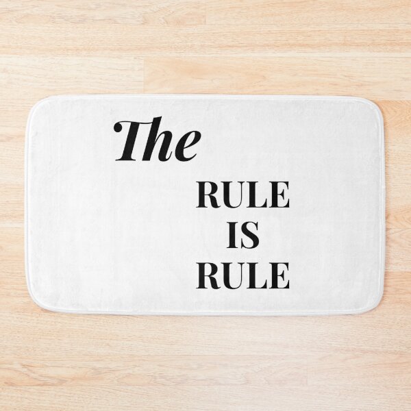 Item preview, The rule is rule designed and sold by ArtistTejal.