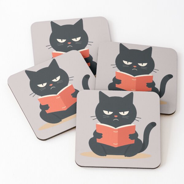 Item preview, Stay Weird Be Kind Black Cat Book Lover Design designed and sold by aminomen.
