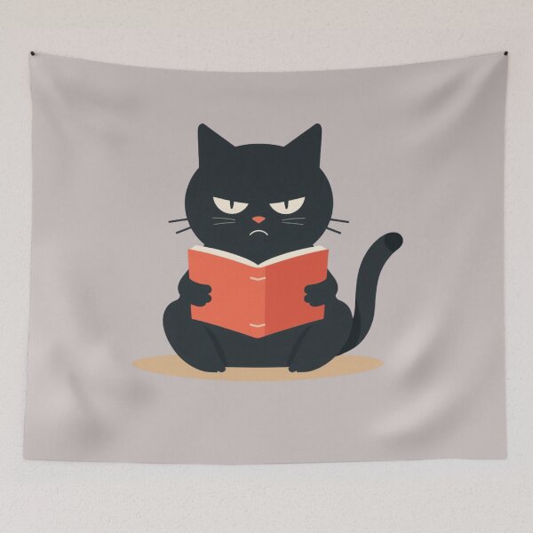 Item preview, Stay Weird Be Kind Black Cat Book Lover Design designed and sold by aminomen.