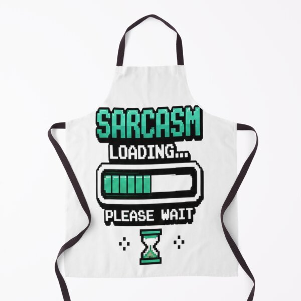 Item preview, Sarcasm Loading Please Wait Funny Retro Pixel Art designed and sold by PACS0011.