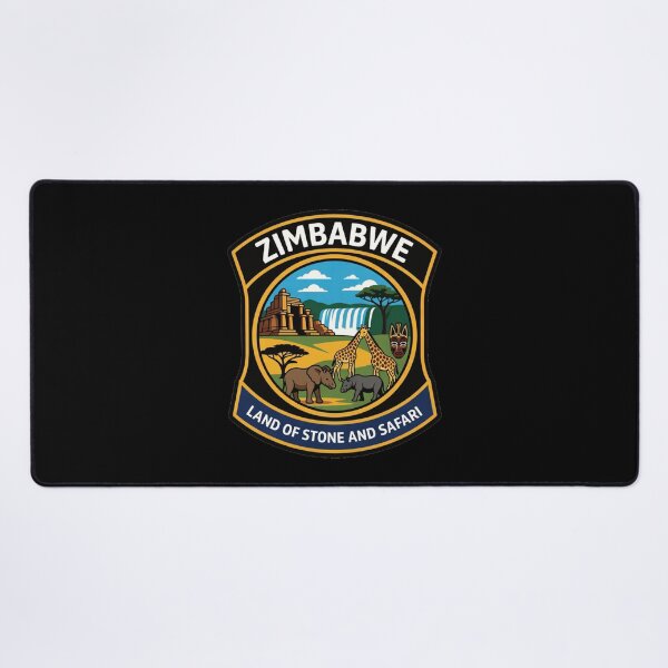 Item preview, Zimbabwe – Land of Stone and Safari designed and sold by GnuArt.
