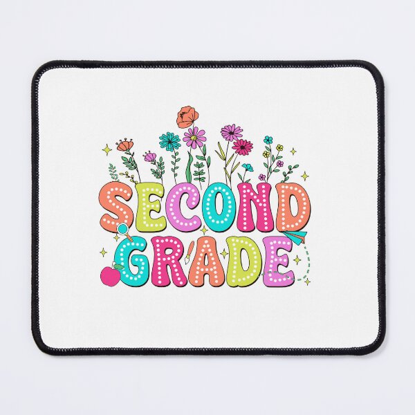 Item preview, ​Floral Second Grade Back To School T-Shirt designed and sold by Color World.