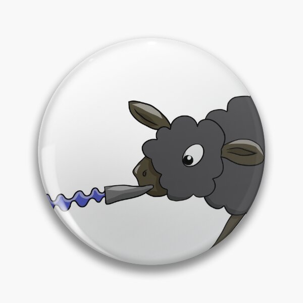 Item preview, Shisha Sheep - Black Sheep Edition designed and sold by neidoodle.