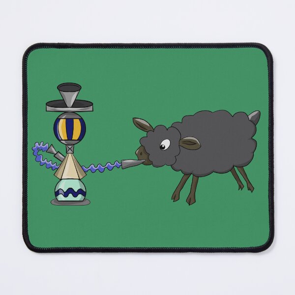 Item preview, Shisha Sheep - Black Sheep Edition designed and sold by neidoodle.