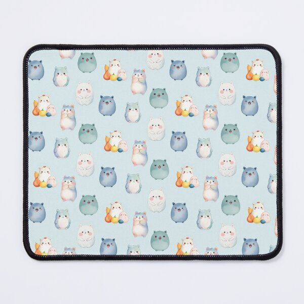 Item preview, Watercolor kitten clipart, kawaii children's print designed and sold by Cyber Kids.