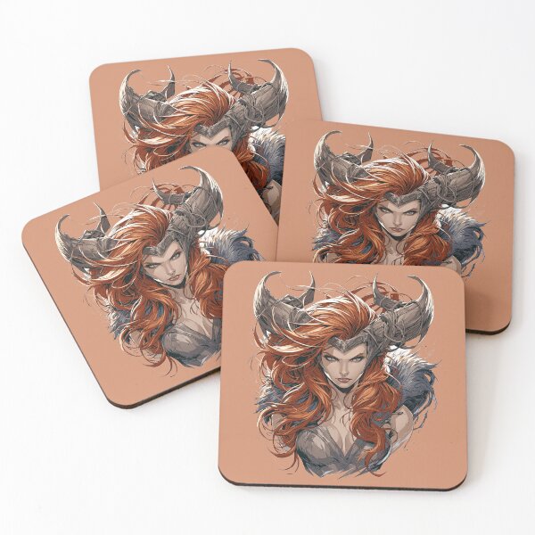 Item preview, Horned Goddess of the Wild Hunt designed and sold by MythicMood.