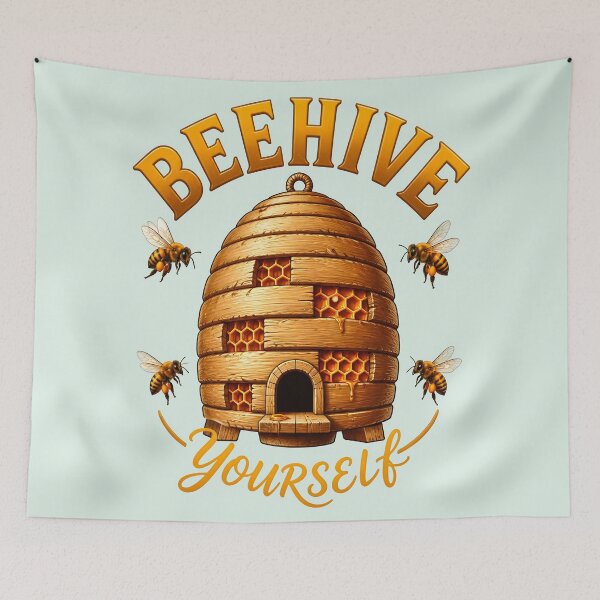 Item preview, BEEHIVE YOURSELF DESIGN 3 designed and sold by DigitalandPhoto.