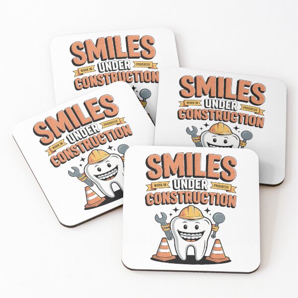 Item preview, SMILES UNDER CONSTRUCTION – WORK IN PROGRESS designed and sold by jkrphoto.