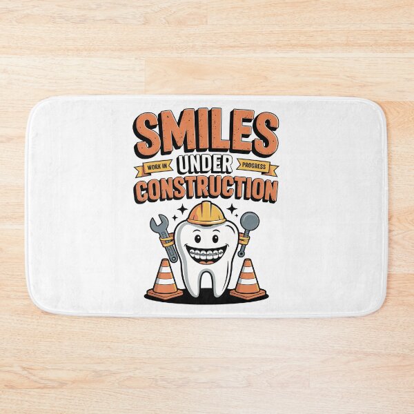 Item preview, SMILES UNDER CONSTRUCTION – WORK IN PROGRESS designed and sold by jkrphoto.