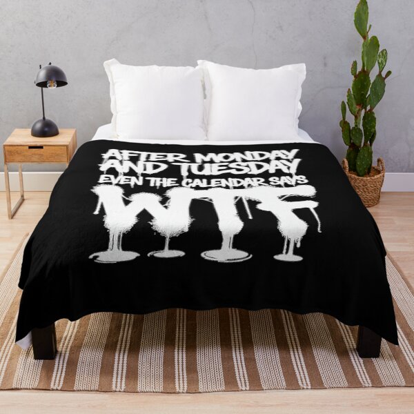 Item preview, After Monday and Tuesday Even the Calendar Says WTF designed and sold by Zbixu.