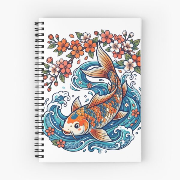 Item preview, Sakura and Flowing Water Japanese Design designed and sold by PixelStyle Studio.