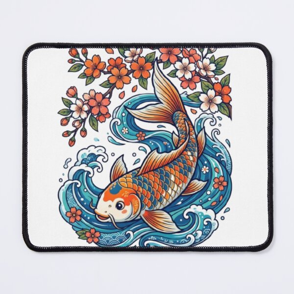 Item preview, Sakura and Flowing Water Japanese Design designed and sold by PixelStyle Studio.