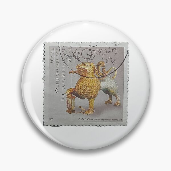 Item preview, "Lion Shaped jug" postage stamp designed and sold by Pellagia.