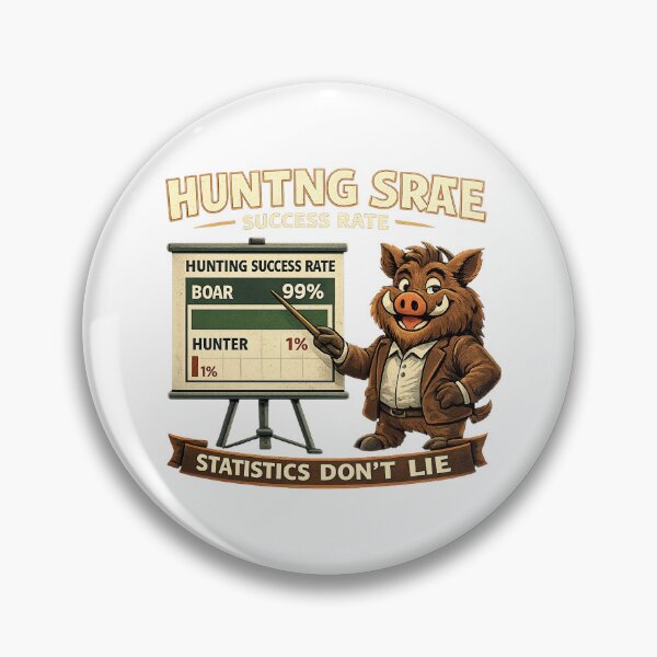 Item preview, Hunting Success Rate - Funny Hunting Design designed and sold by C6S5M.