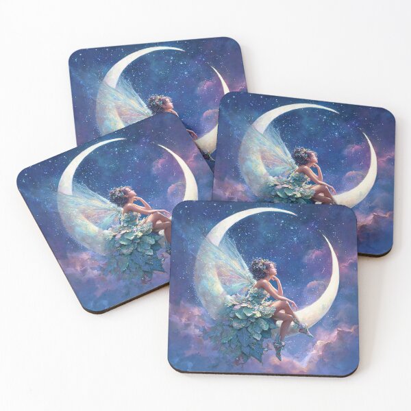 Item preview, Moonlit Fairy Dreams Among Stars designed and sold by Storybook Botanica.