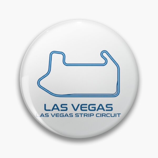 Item preview, Las Vegas Strip Circuit Track Layout – Minimalist Racing Circuit Art designed and sold by mentosdesigner.