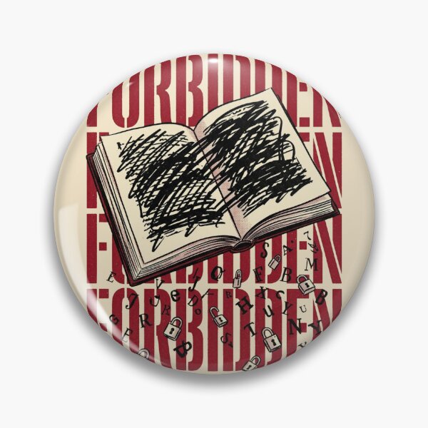 Item preview, Retro Pop Art Censored Books Forbidden Read designed and sold by DuckOddity.