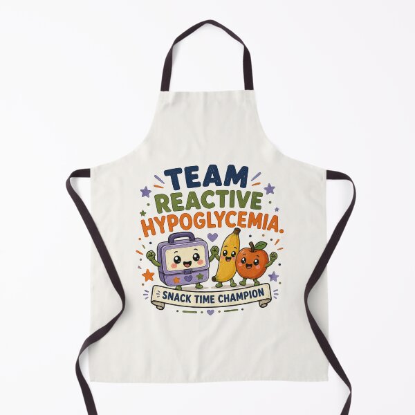 Item preview, Team Reactive Hypoglycemia Funny Snack Champion Design designed and sold by BlackSector77.