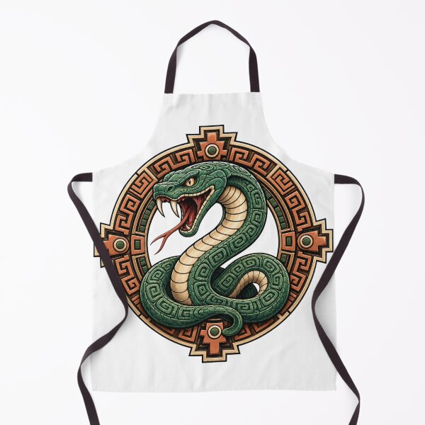 Item preview, Green Serpent Medallion – Ancient Serpent Emblem Design designed and sold by FusiTink.