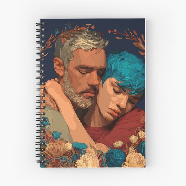 Item preview, Father and Child Art Print , Meaningful Father's Day Gift Illustration designed and sold by MiratiZema.