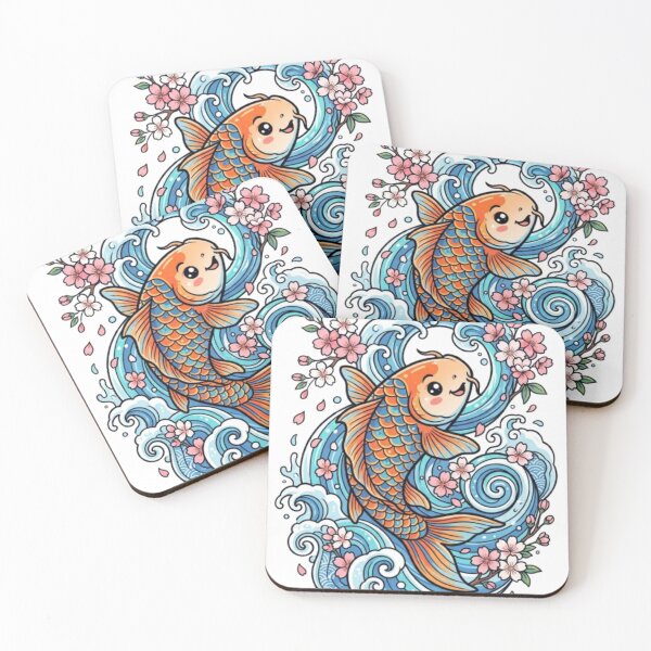 Item preview, Epic Samurai Koi Fish designed and sold by PixelStyle Studio.