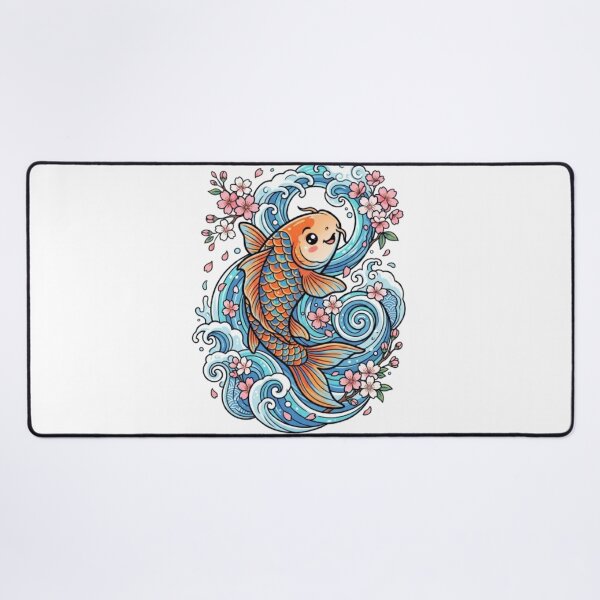 Item preview, Epic Samurai Koi Fish designed and sold by PixelStyle Studio.
