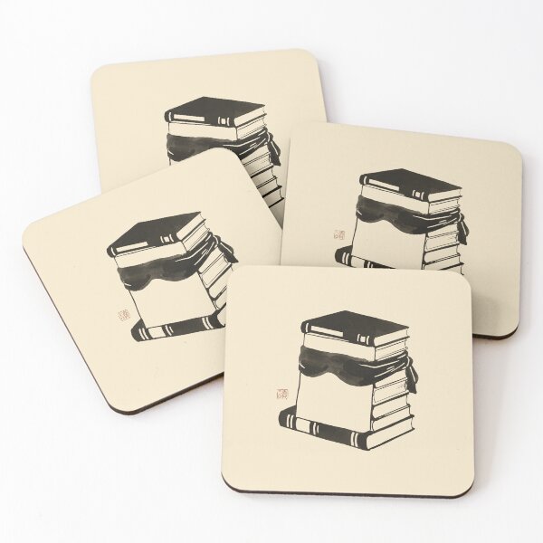 Item preview, Minimalist Ukiyo-e Banned Censored Books Art designed and sold by DuckOddity.