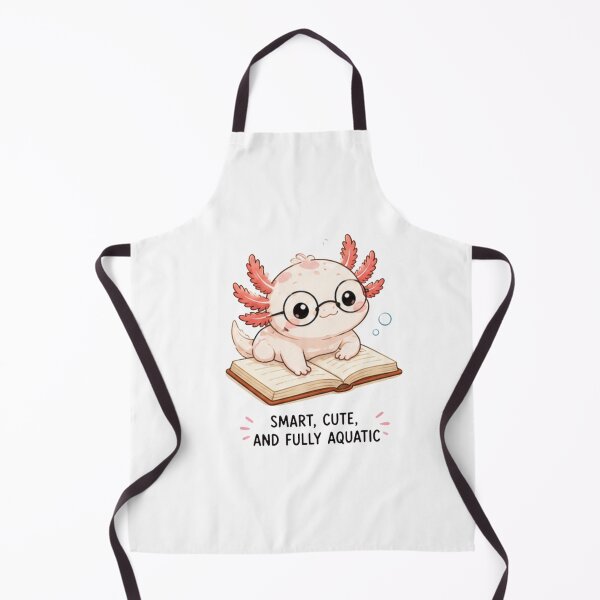 Item preview, Cute Axolotl Bookworm Sticker | Smart Cute Fully Aquatic Book Lover Design designed and sold by Ancient Egypt treasures.