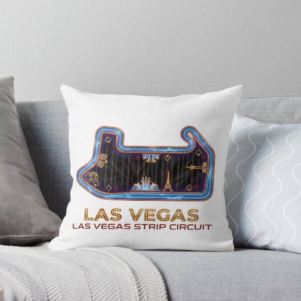 Item preview, Las Vegas Strip Circuit Track Layout – Minimalist Racing Circuit Art designed and sold by mentosdesigner.