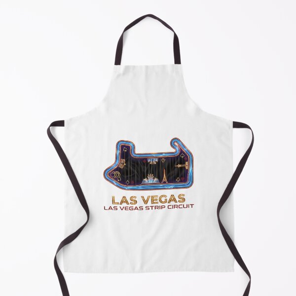 Item preview, Las Vegas Strip Circuit Track Layout – Minimalist Racing Circuit Art designed and sold by mentosdesigner.