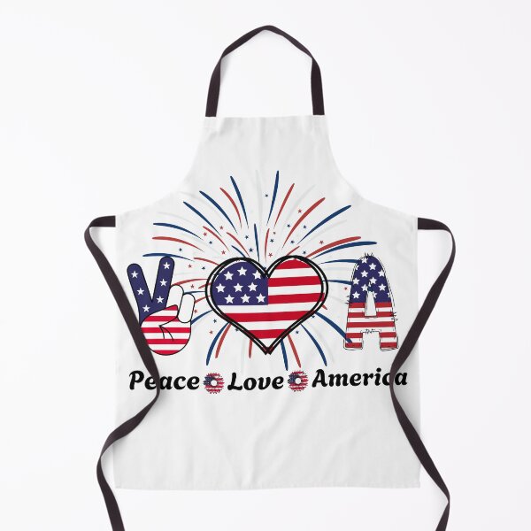 Item preview, Peace Love America designed and sold by ZenfiniteDesign.