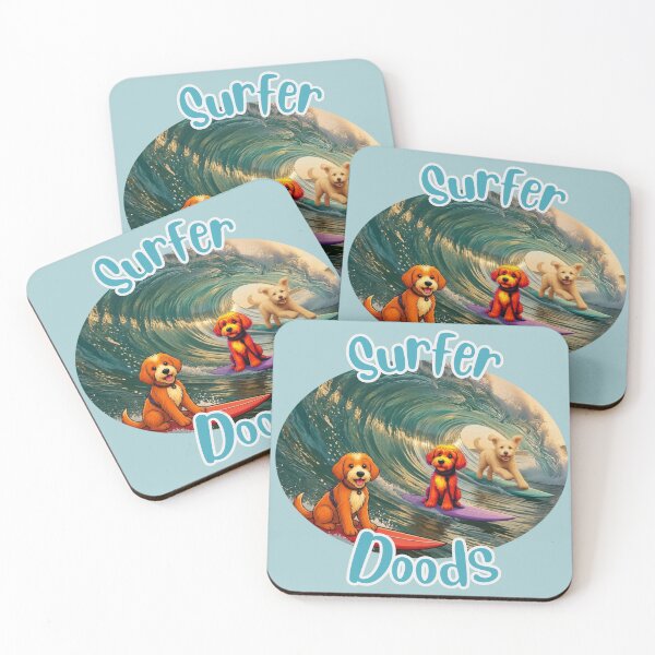 Item preview, Surfer Doods (oval) designed and sold by Doodles Down South.