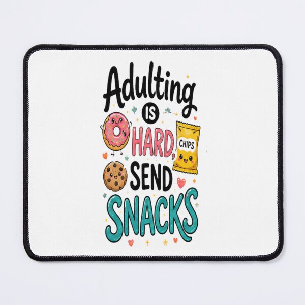 Item preview, Adulting Is Hard Send Snacks Cute Kawaii Food designed and sold by PACS0011.