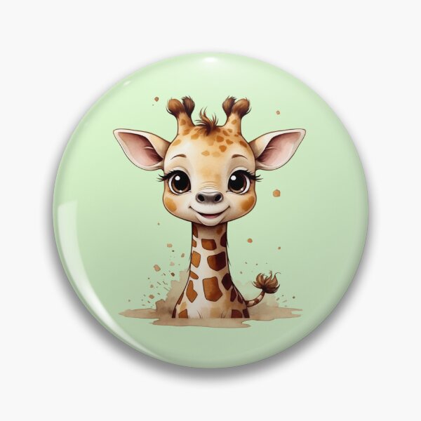 Item preview, Cute little giraffe in sepia. Minimalistic baby giraffe. designed and sold by NewtBoo.