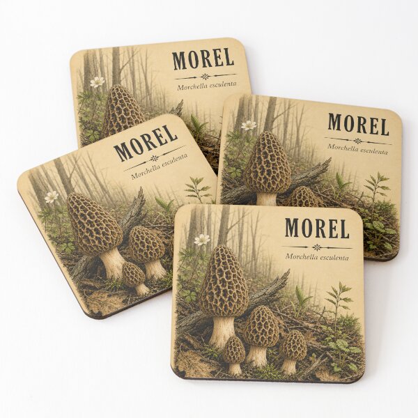 Item preview, Morel Mushroom designed and sold by StudioBloodmoon.