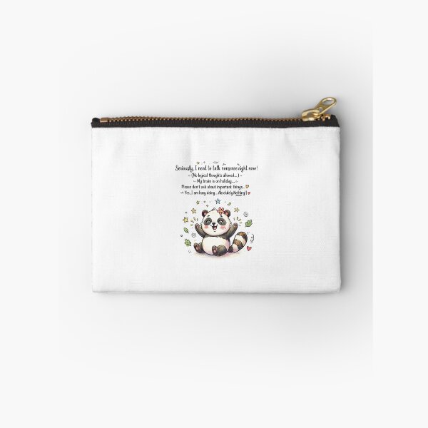 Item preview, Cute Panda Quote PNG | Seriously I Need to Talk Nonsense Right Now | Funny Kawaii Panda Sublimation Design | Transparent PNG designed and sold by arifali786.