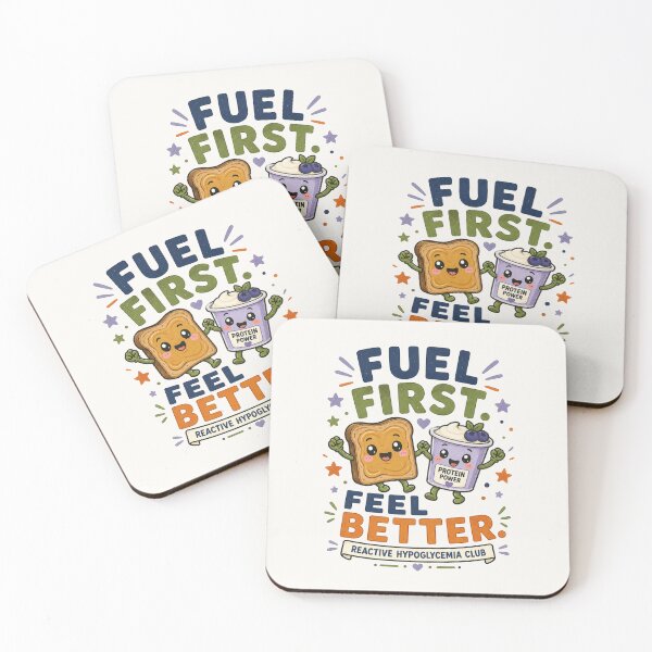 Item preview, Fuel First Feel Better Funny Hypoglycemia Club Design designed and sold by BlackSector77.