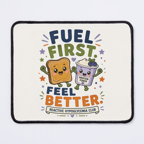Item preview, Fuel First Feel Better Funny Hypoglycemia Club Design designed and sold by BlackSector77.