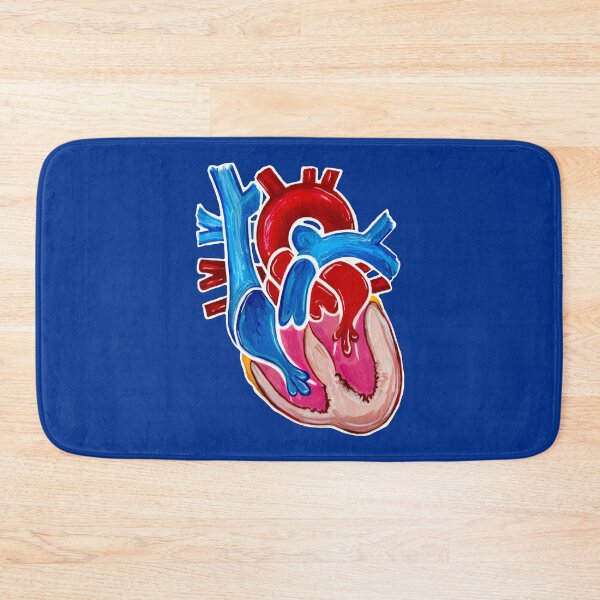 Item preview, Diastole Hand-Drawn Anatomical Heart designed and sold by Olivia Ossege.