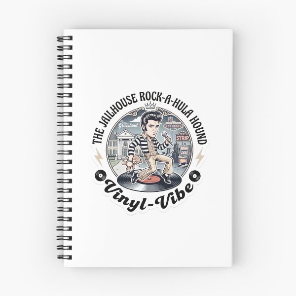Item preview, The King of Rock-A-Hula Vibe designed and sold by Vinyl-Vibe.