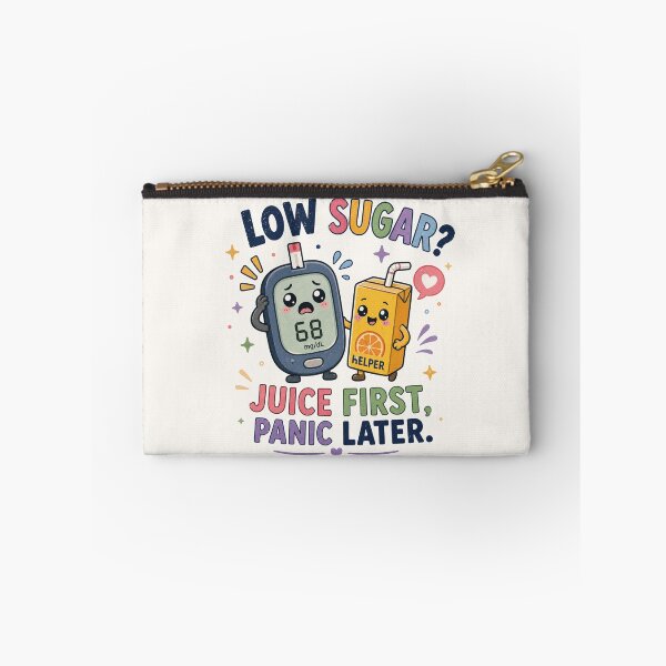 Item preview, Juice First Panic Later Funny Low Blood Sugar Design designed and sold by BlackSector77.