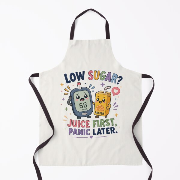 Item preview, Juice First Panic Later Funny Low Blood Sugar Design designed and sold by BlackSector77.