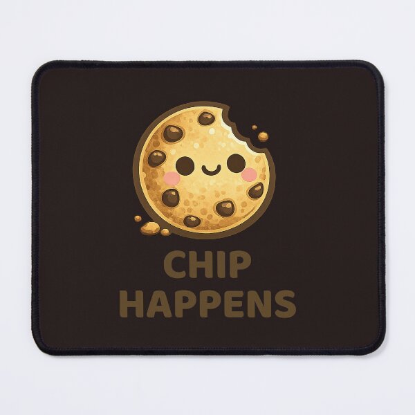 Item preview, Cute Cookie — Chip Happens designed and sold by DreamMachine69.
