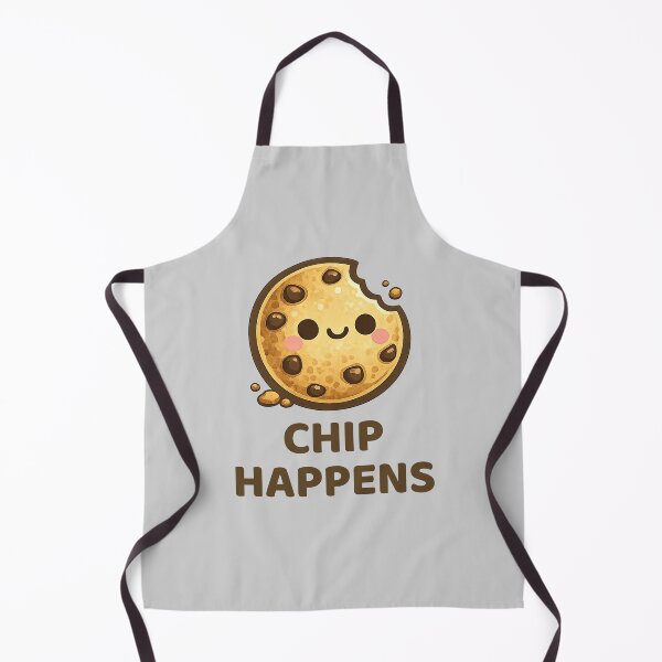 Item preview, Cute Cookie — Chip Happens designed and sold by DreamMachine69.