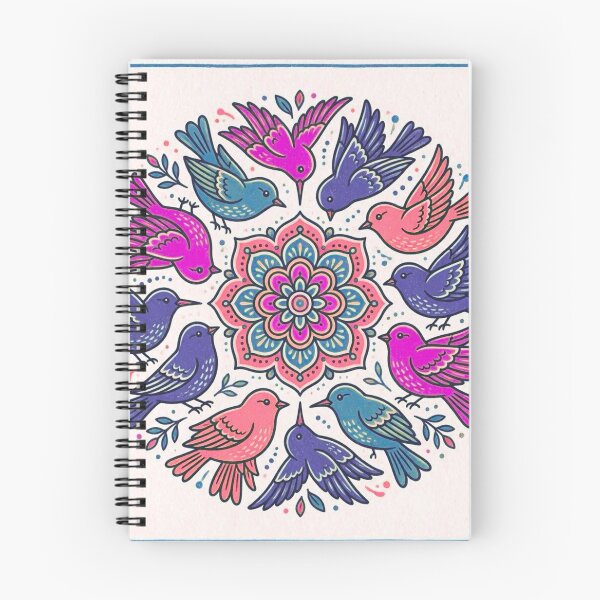 Item preview, Bird Mandala Art Print designed and sold by Lougud.