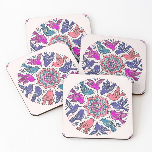 Item preview, Bird Mandala Art Print designed and sold by Lougud.