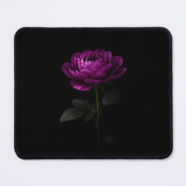 Item preview, Deep Purple Peony Flower Dark Botanical Art designed and sold by bellaever.