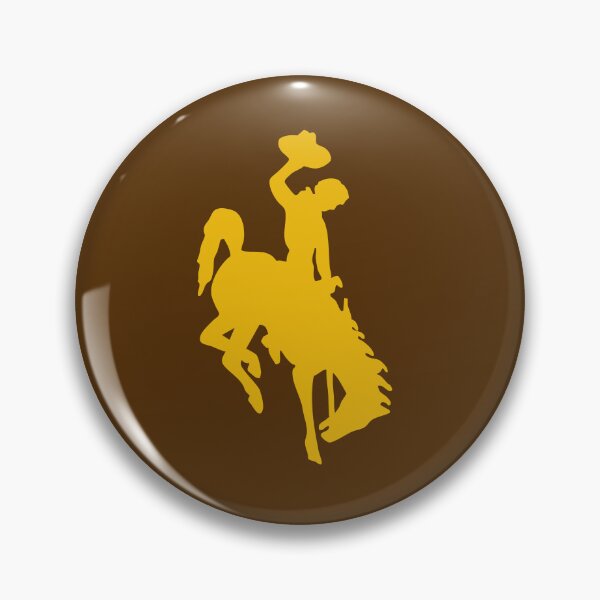 Item preview, Wyoming Cowboys Logo Bucking Bronco Horse designed and sold by Ashwhalen.